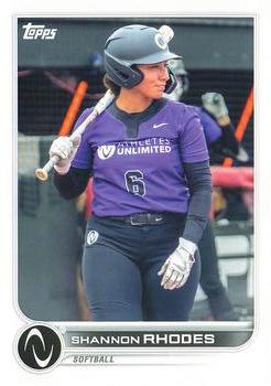 2023 Topps Athletes Unlimited All Sports #135 Shannon Rhodes Front