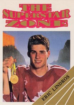 1991 The Superstar Zone (unlicensed) #NNO Eric Lindros Front
