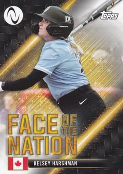 2023 Topps Athletes Unlimited All Sports - Face of the Nation #FN-14 Kelsey Harshman Front