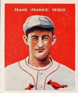 1933 U.S. Caramel (R328) #30 Frankie Frisch Front