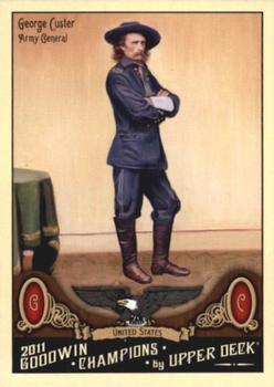 2011 Upper Deck Goodwin Champions #191 George Custer Front