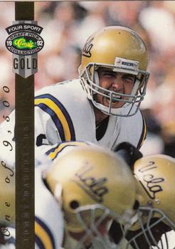 1992 Classic Four Sport - Gold #126 Tommy Maddox Front