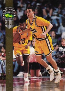 1992 Classic Four Sport - Gold #58 Sean Miller Front