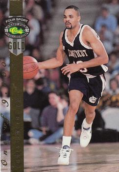 1992 Classic Four Sport - Gold #6 Chris Smith Front
