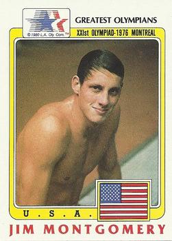 1983 Topps Greatest Olympians #28 Jim Montgomery Front