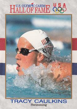 1991 Impel U.S. Olympic Hall of Fame #45 Tracy Caulkins Front