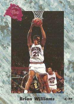 1991 Classic Four Sport #153 Brian Williams Front