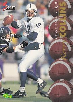 1995 Classic Five Sport #47 Kerry Collins Front