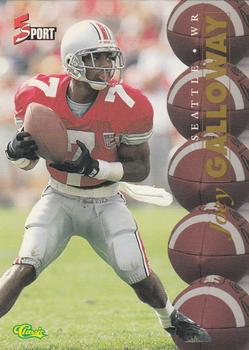 1995 Classic Five Sport #50 Joey Galloway Front