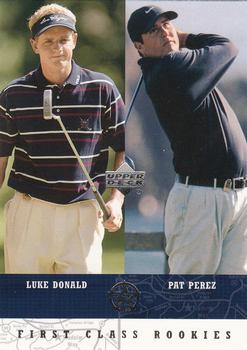 2002-03 UD SuperStars #299 Luke Donald / Pat Perez Front
