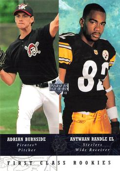 2002-03 UD SuperStars #286 Adrian Burnside / Antwaan Randle El Front