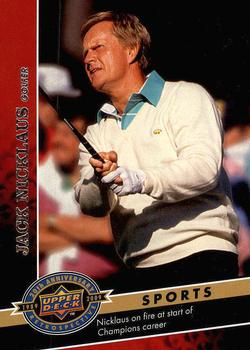 2009 Upper Deck 20th Anniversary #185 Jack Nicklaus Front