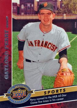 2009 Upper Deck 20th Anniversary #263 Gaylord Perry Front