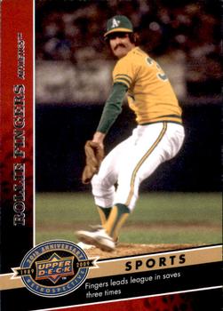2009 Upper Deck 20th Anniversary #495 Rollie Fingers Front