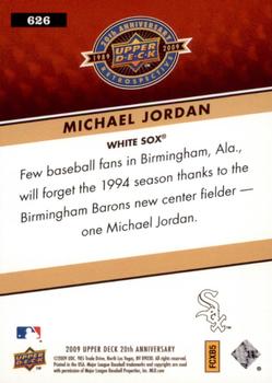 2009 Upper Deck 20th Anniversary #626 Michael Jordan Back