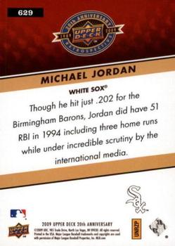 2009 Upper Deck 20th Anniversary #629 Michael Jordan Back