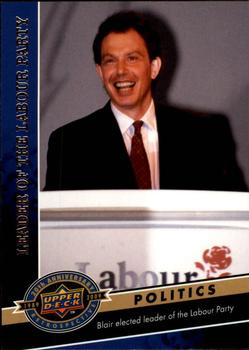 2009 Upper Deck 20th Anniversary #666 Leader of the Labour Party Front