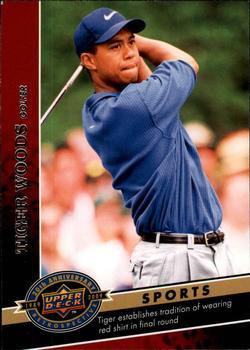 2009 Upper Deck 20th Anniversary #969 Tiger Woods Front