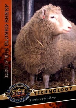 2009 Upper Deck 20th Anniversary #986 Dolly the Cloned Sheep Front