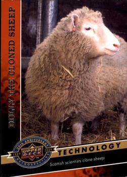 2009 Upper Deck 20th Anniversary #988 Dolly the Cloned Sheep Front
