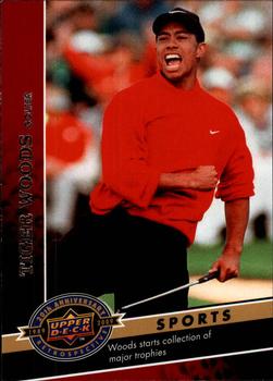 2009 Upper Deck 20th Anniversary #1005 Tiger Woods Front