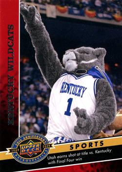 2009 Upper Deck 20th Anniversary #1174 Kentucky Wildcats Front