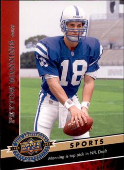 2009 Upper Deck 20th Anniversary #1181 Peyton Manning Front