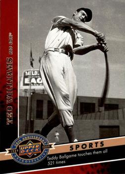 2009 Upper Deck 20th Anniversary #1342 Ted Williams Front