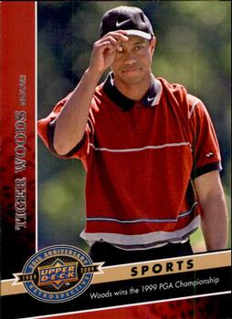 2009 Upper Deck 20th Anniversary #1371 Tiger Woods Front