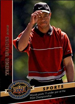 2009 Upper Deck 20th Anniversary #1374 Tiger Woods Front