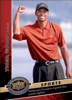 2009 Upper Deck 20th Anniversary #1382 Tiger Woods Front