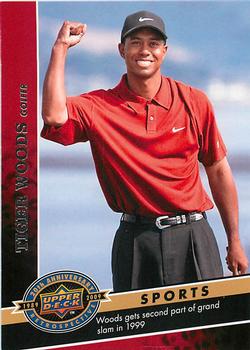 2009 Upper Deck 20th Anniversary #1383 Tiger Woods Front