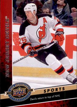 2009 Upper Deck 20th Anniversary #1401 New Jersey Devils Front