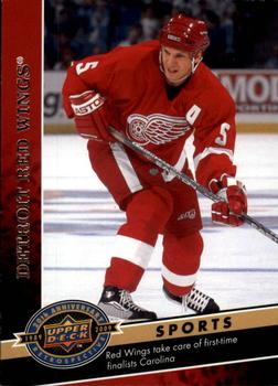 2009 Upper Deck 20th Anniversary #1638 Detroit Red Wings Front