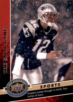 2009 Upper Deck 20th Anniversary #1719 The Snow Game Front