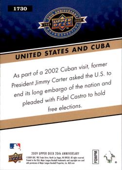 2009 Upper Deck 20th Anniversary #1730 Jimmy Carter Back