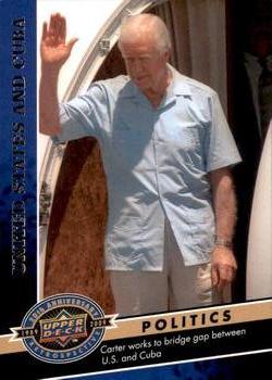 2009 Upper Deck 20th Anniversary #1730 Jimmy Carter Front