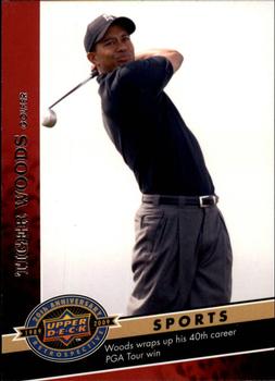 2009 Upper Deck 20th Anniversary #1880 Tiger Woods Front