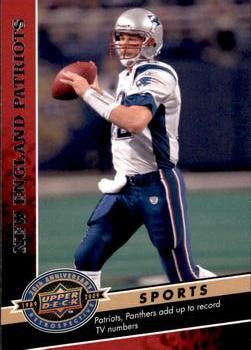 2009 Upper Deck 20th Anniversary #1920 New England Patriots Front