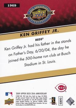 2009 Upper Deck 20th Anniversary #1969 Ken Griffey Jr. Back