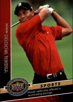 2009 Upper Deck 20th Anniversary #2104 Tiger Woods Front