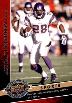 2009 Upper Deck 20th Anniversary #2324 Adrian Peterson Front