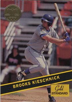 1994 Signature Rookies Gold Standard #59 Brooks Kieschnick Front
