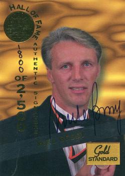 1994 Signature Rookies Gold Standard - Hall of Fame Autographs #HOF3 Mike Bossy Front