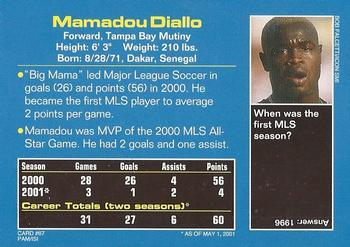 2001 Sports Illustrated for Kids #67 Mamadou Diallo Back
