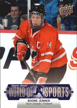 2011 Upper Deck World of Sports #157 Boone Jenner Front