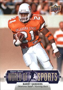 2011 Upper Deck World of Sports #337 Barry Sanders Front