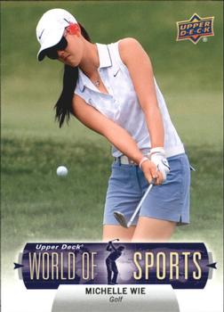 2011 Upper Deck World of Sports #351 Michelle Wie Front