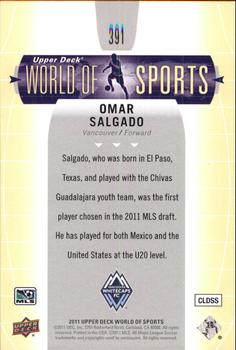 2011 Upper Deck World of Sports #391 Omar Salgado Back