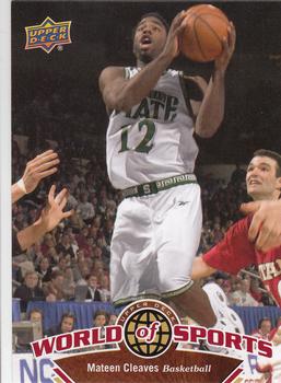 2010 Upper Deck World of Sports #20 Mateen Cleaves Front
